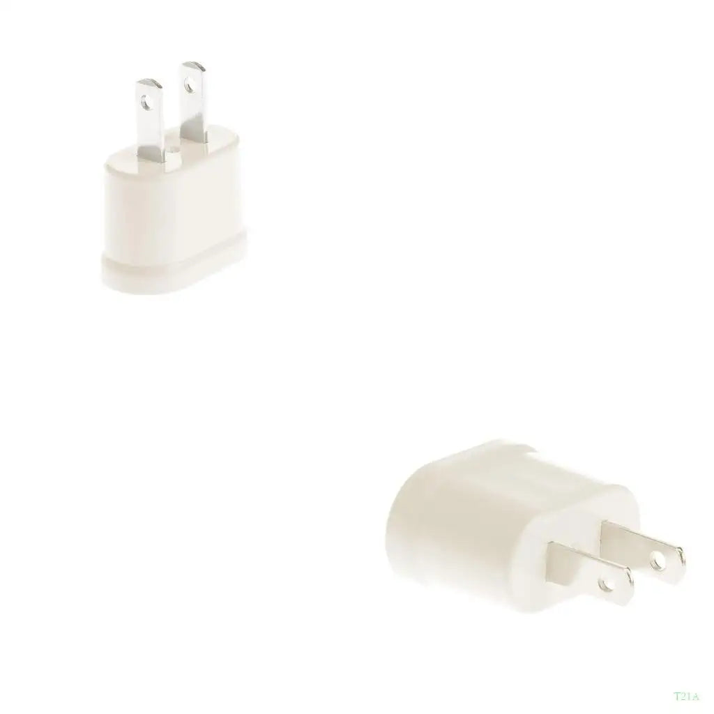 EU to US Travel Plug Adapter – European 2-Pin to US Convert