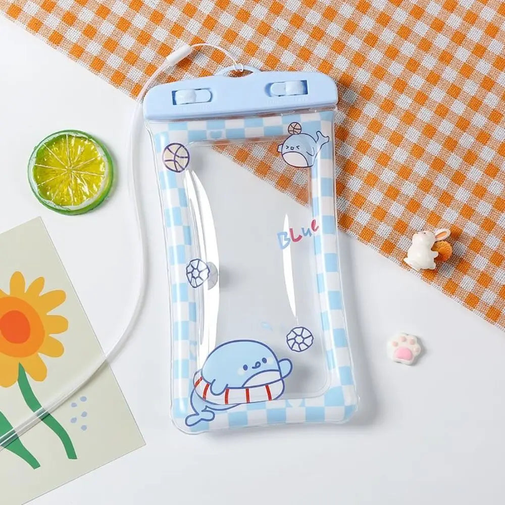 Waterproof Cartoon Rabbit Phone Bag – Shockproof Crossbody Case