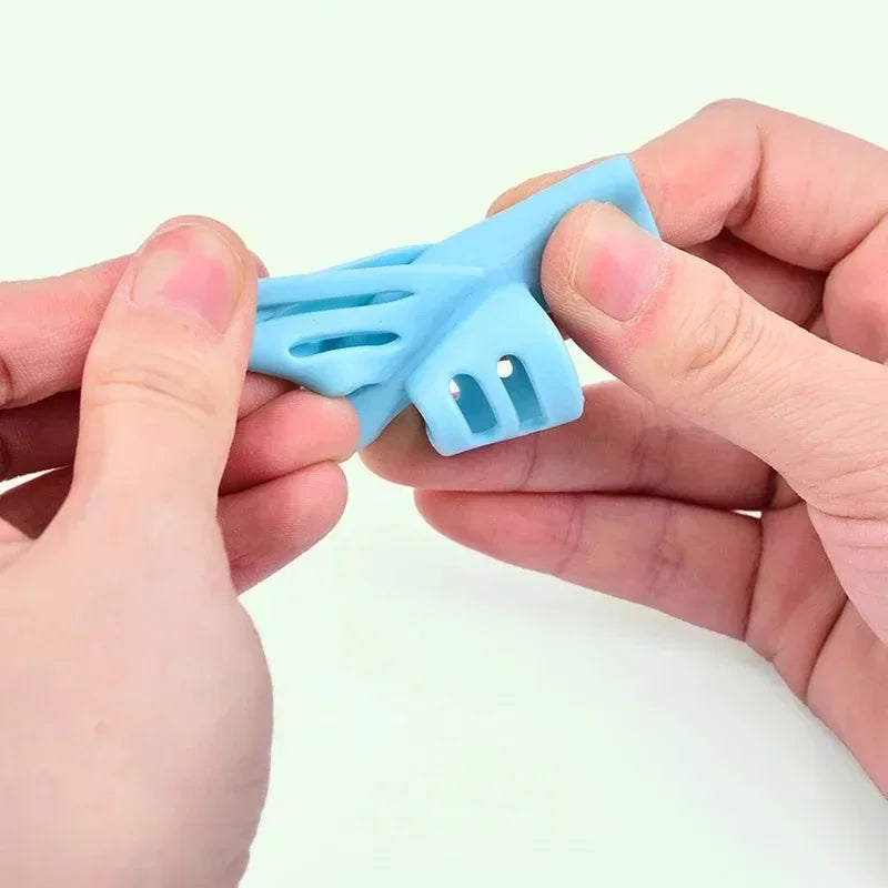 Silicone Pencil Grip Posture Corrector for Kids – 3-12 Pack