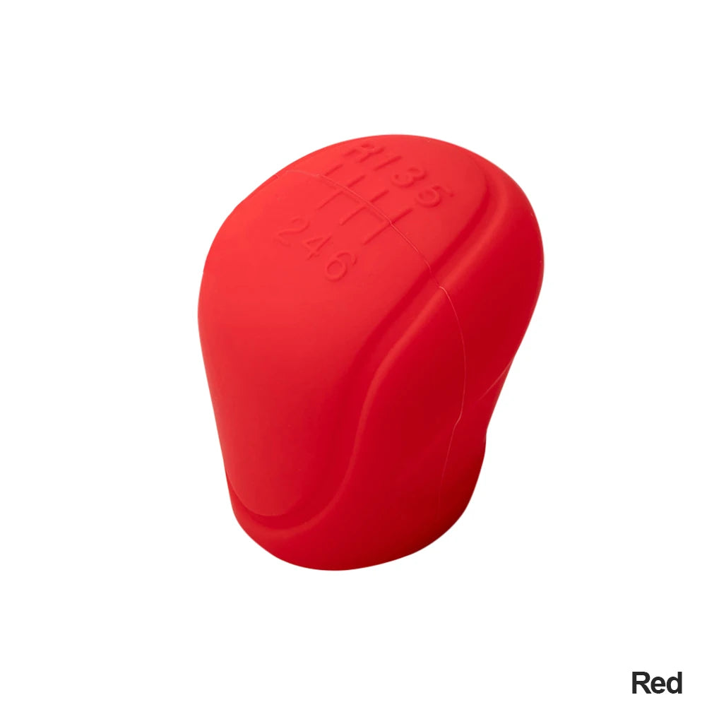 Silicone Gear Shift Knob Cover – Non-Slip 5/6-Speed Manual