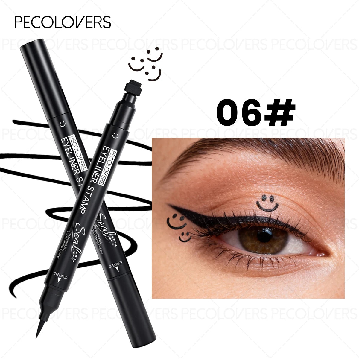 Waterproof Liquid Eyeliner – Double-Ended Cute Stamp | SAMMY