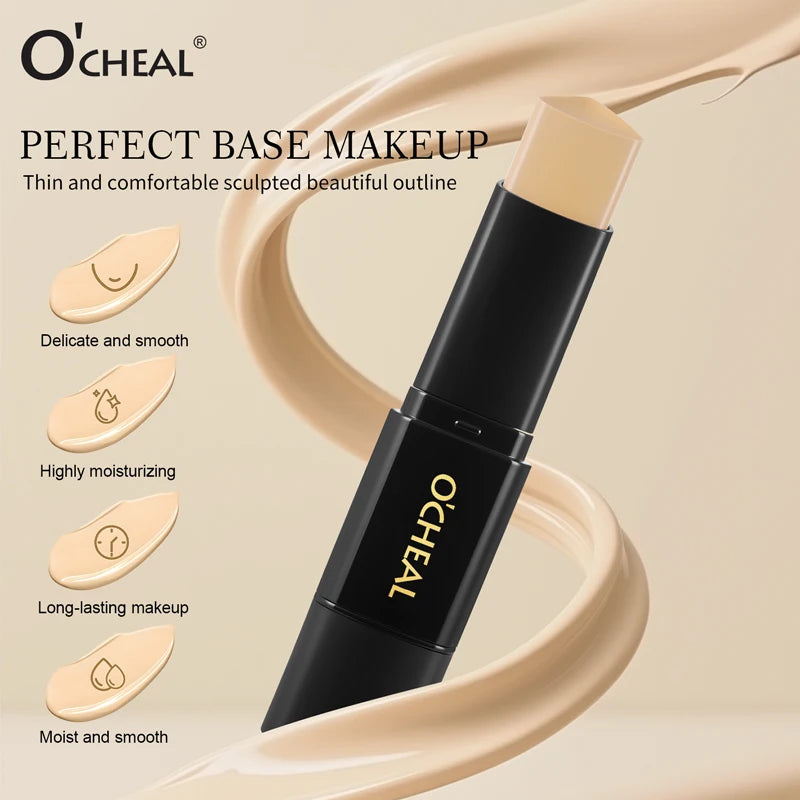 SAMMY Two-Headed Foundation Stick – Waterproof Full Coverage