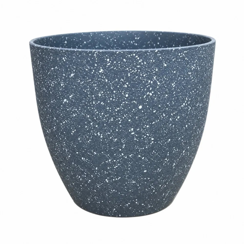 Frosted Plastic Bonsai Pot – Imitation Stone Succulent Planter