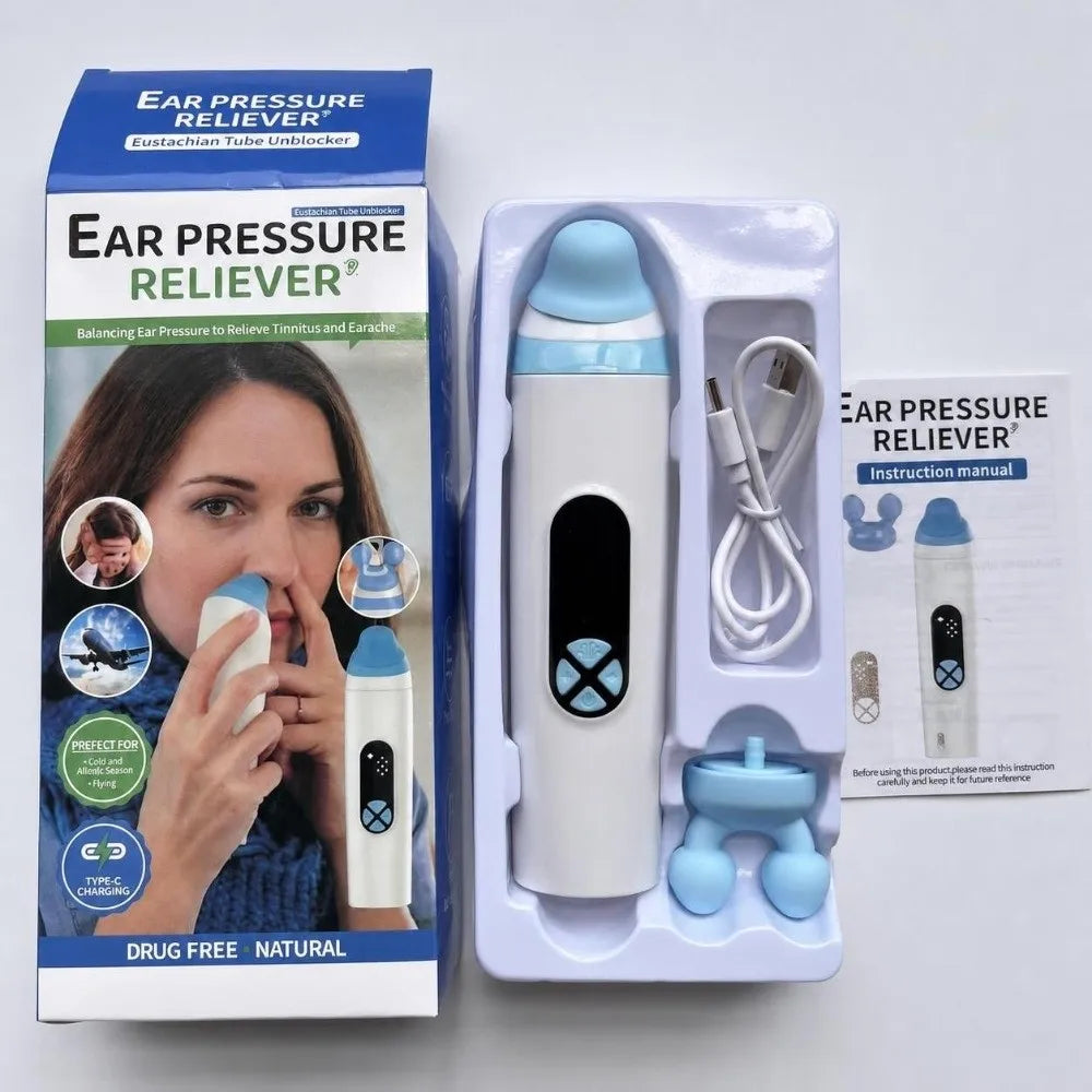 Portable Ear Pressure Equalizer – Ear Care Massage Device
