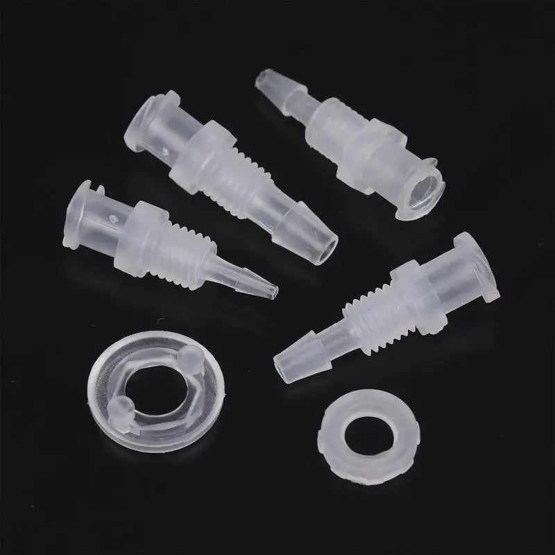Luer Lock Straight Adapter – PP Plastic Syringe Air Valve