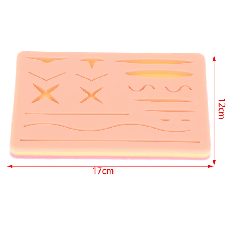 Venipuncture & Suture Practice Pad – Silicone Training Model