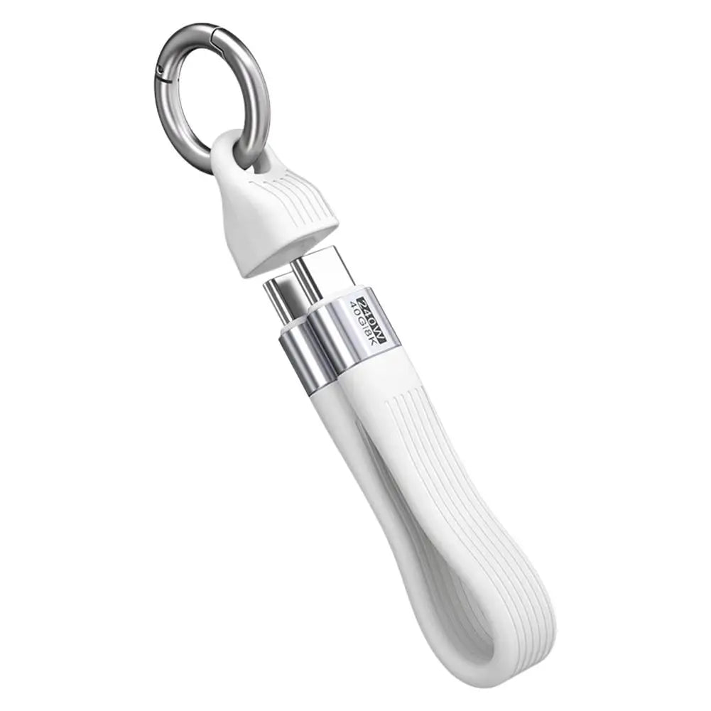 USB4 Keychain Cable 240W 40Gbps USB-C to USB-C | 8K Video