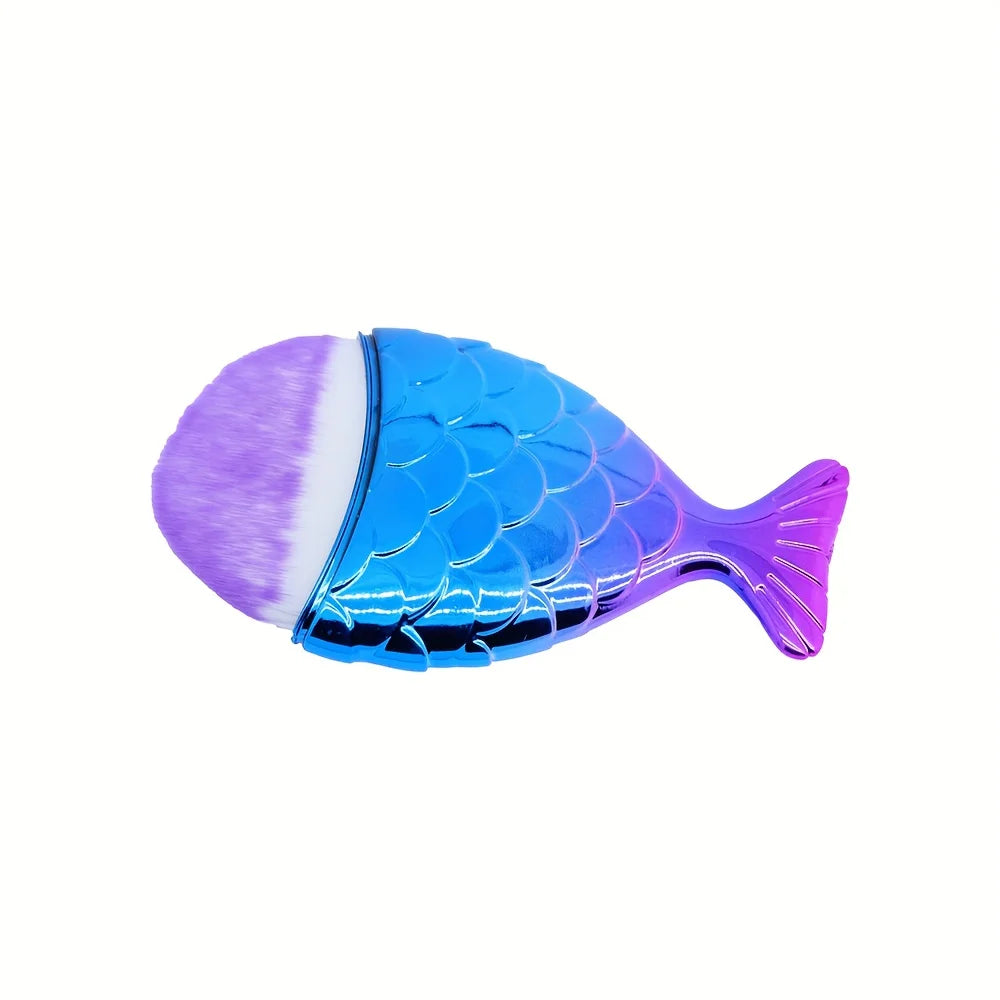 Mermaid Fish Tail Foundation Makeup Brush – BB Cream Blender