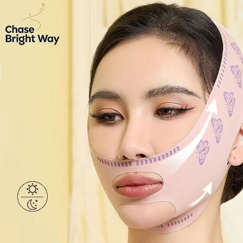 V-Line Face Shaping Band – Chin Lift & Cheek Contouring Mask