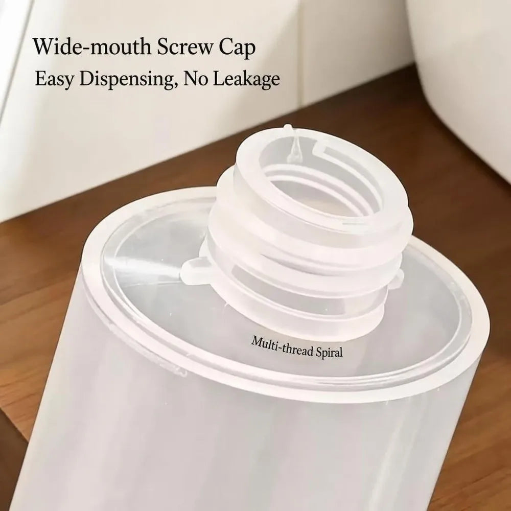Vacuum Travel Bottles 50/80ml – Leakproof Airless Pump Dispenser