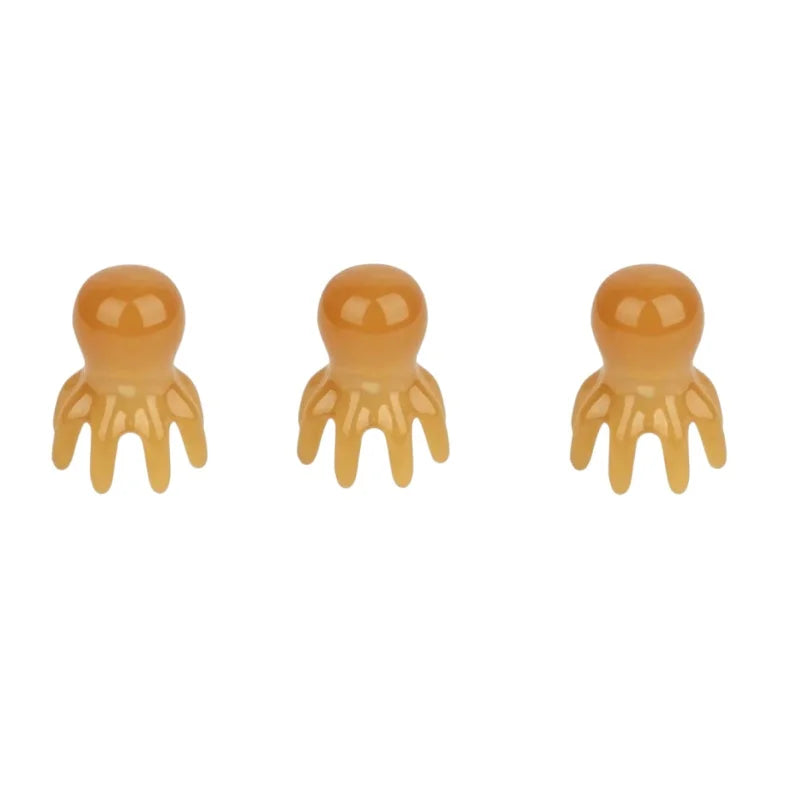 Octopus Resin Scalp Massage Comb – Meridian Scraping Tool