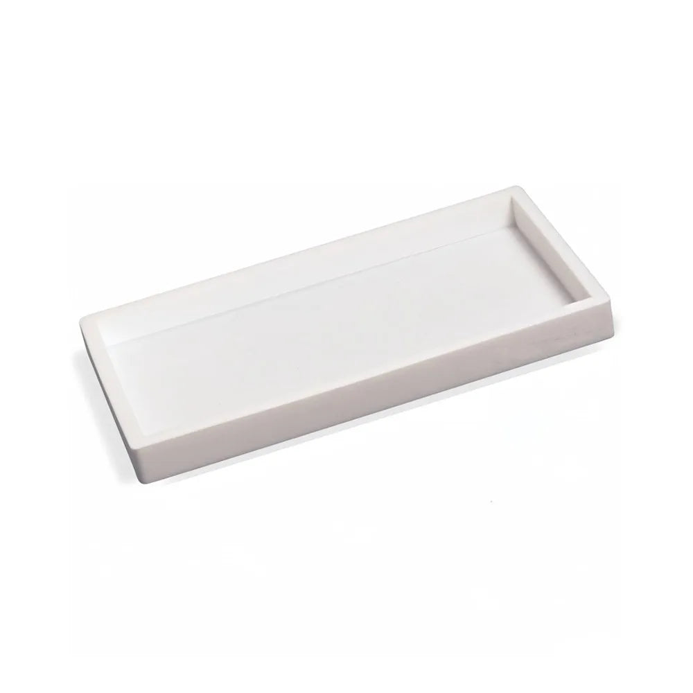 Silicone Bathroom Counter Tray – Shatterproof Vanity Organizer
