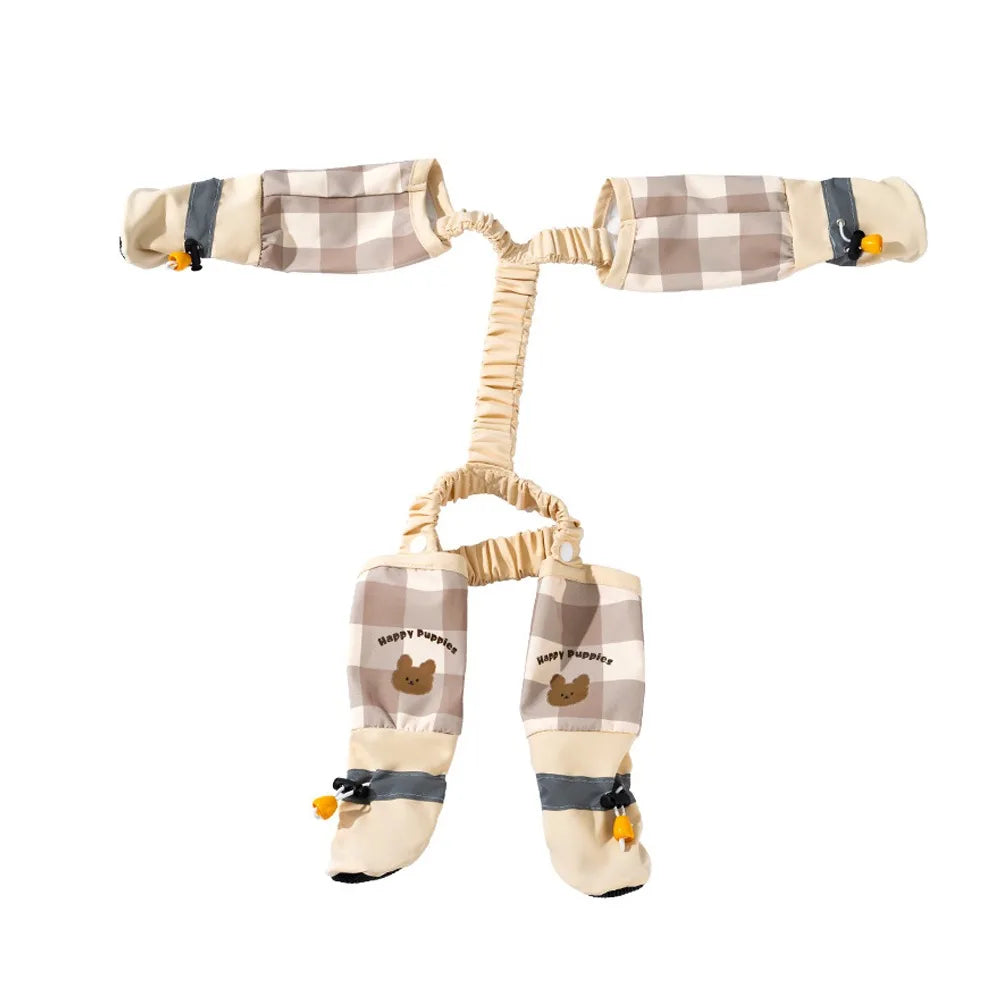 Reflective Dog Boot Leggings – Waterproof Adjustable Pet Pants