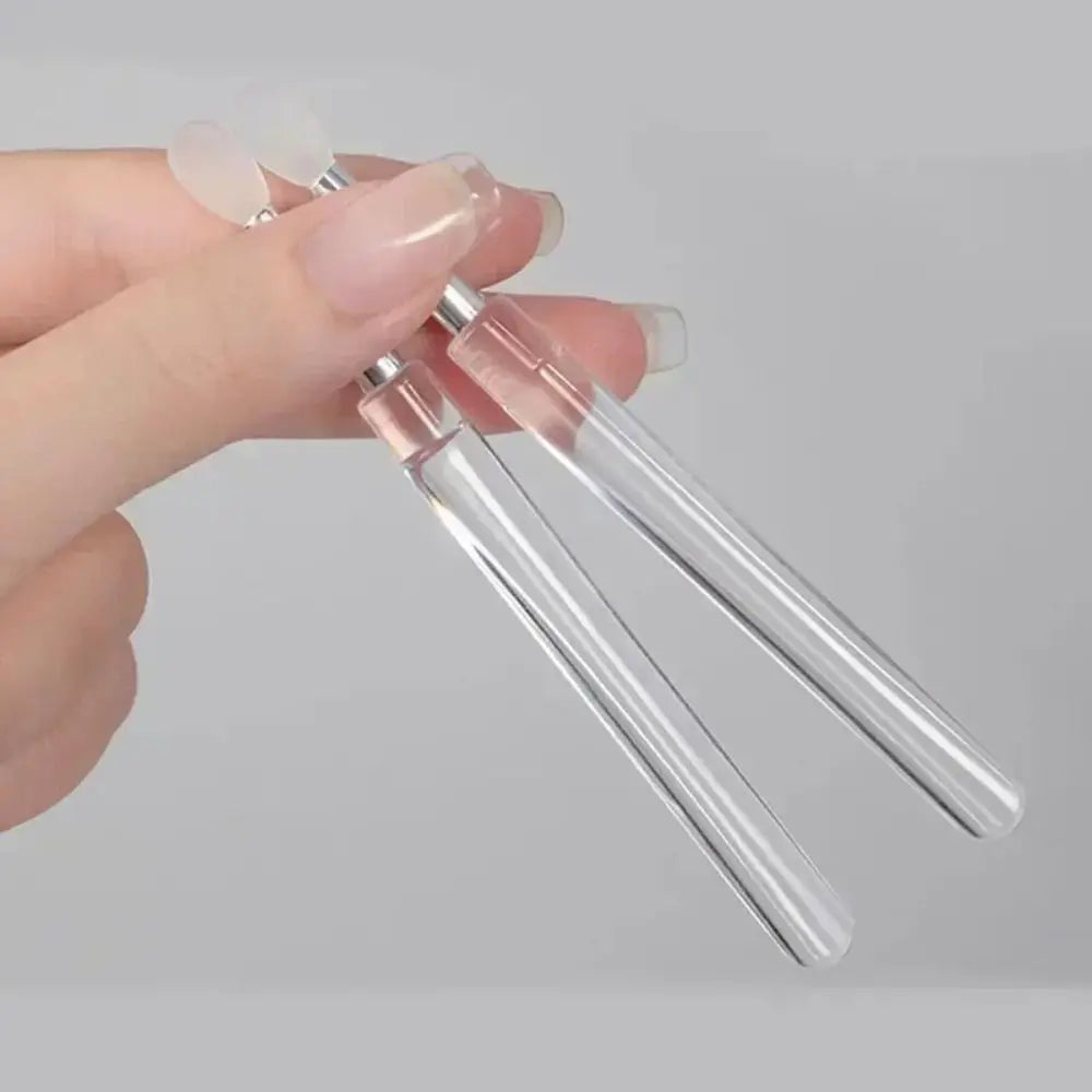 Silicone Nail Art Brush & Picker – Gel Acrylic Applicator Stick