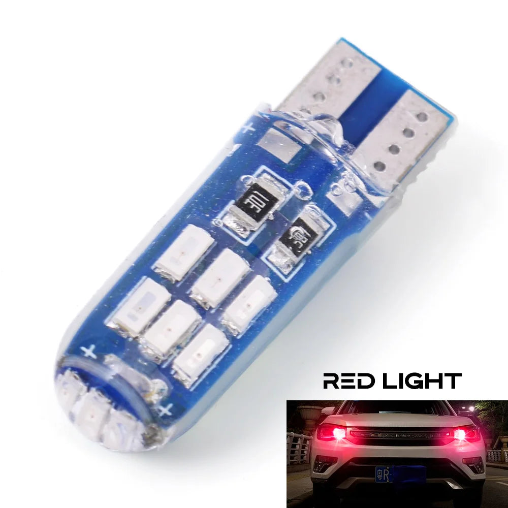 T10 W5W 4014 LED Car Bulb – 6000K Waterproof License Plate Light