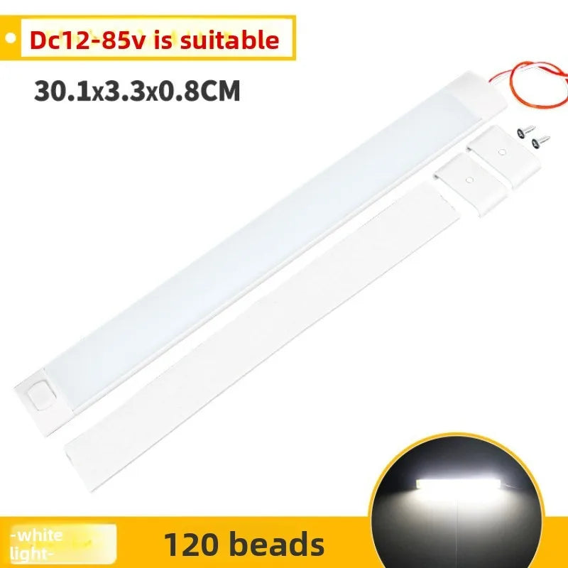 120-Bead RV LED Ceiling Light 12V–85V | Camper Van Truck