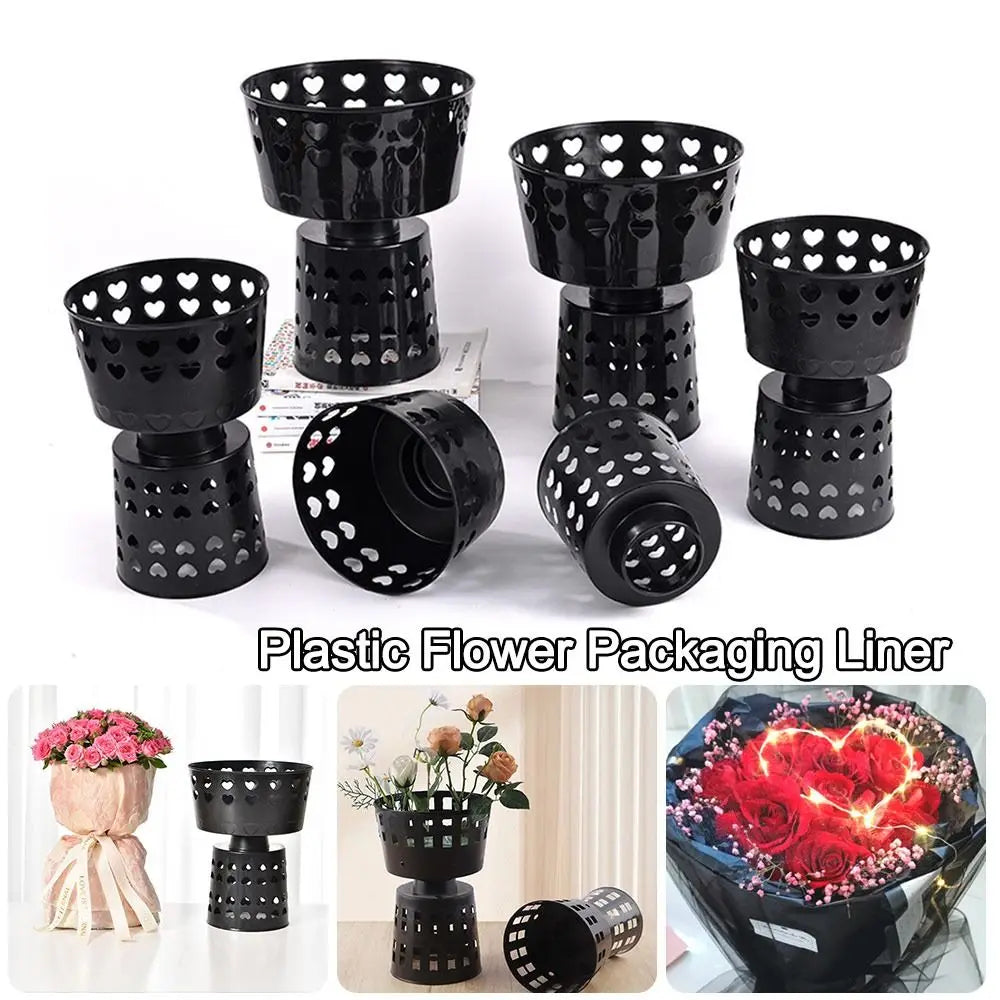 Plastic Flower Bouquet Fixing Base | DIY Floral Wrap Holder