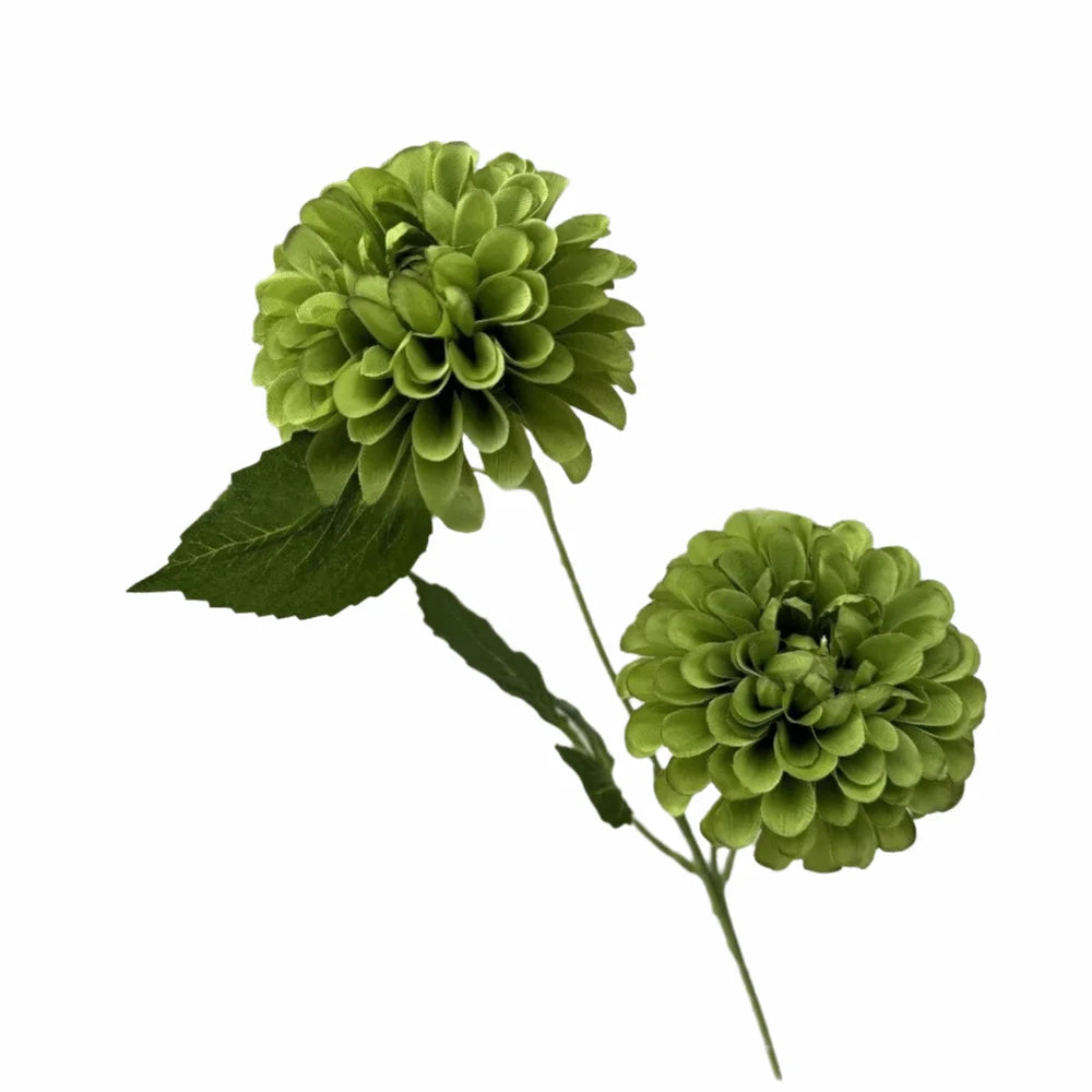Silk Artificial Dahlia Chrysanthemum Bouquet – Faux Home Décor