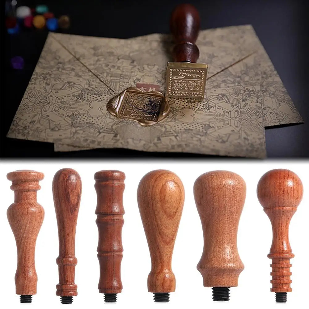 Wood Handle Wax Seal Stamp – DIY Wedding & Craft Invitations