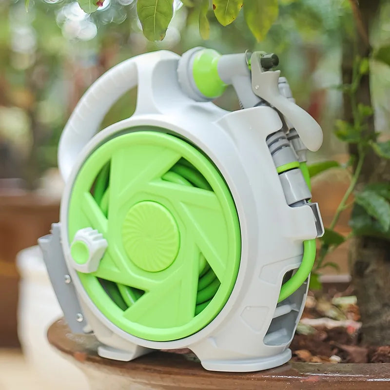 Portable Garden Hose Cart – 15m Outdoor Hose Organizer