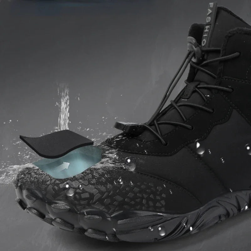 LEDP Winter Snow Boots – Warm Plush Ankle Boots Men & Women