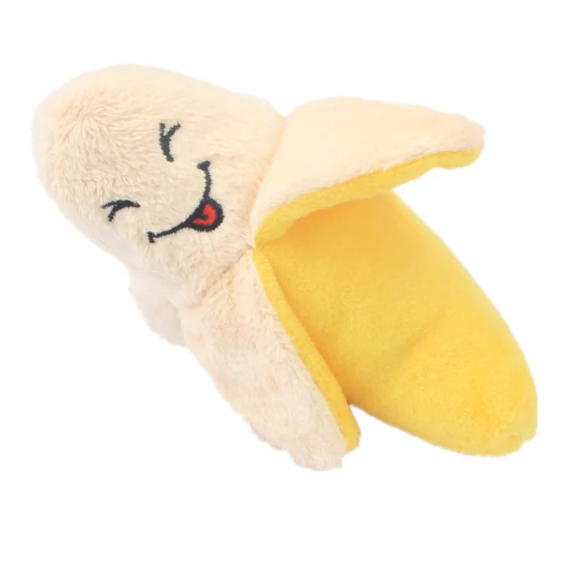 Plush Squeaky Dog Toy – Soft Bite-Resistant Chew & Play