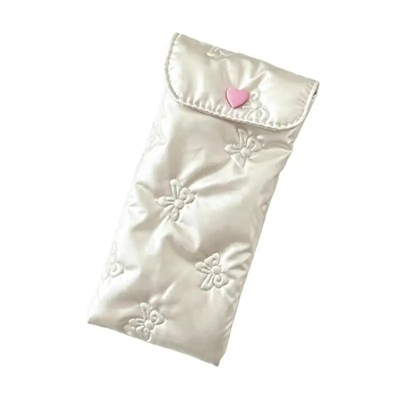 Drawstring Eyeglass & Phone Storage Bag – Soft Padded Case