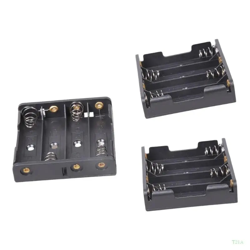 2A Battery Holder Solderable Pins – Reusable PCB Mount, 3-Pack