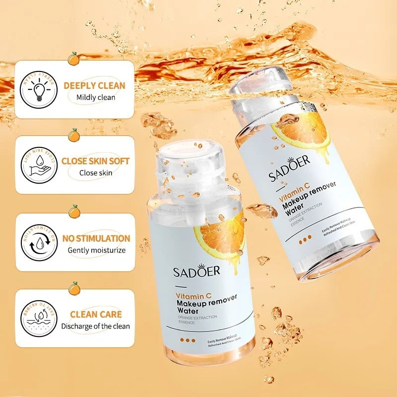 Vitamin C Micellar Cleansing Water – Face & Lip Makeup Remover