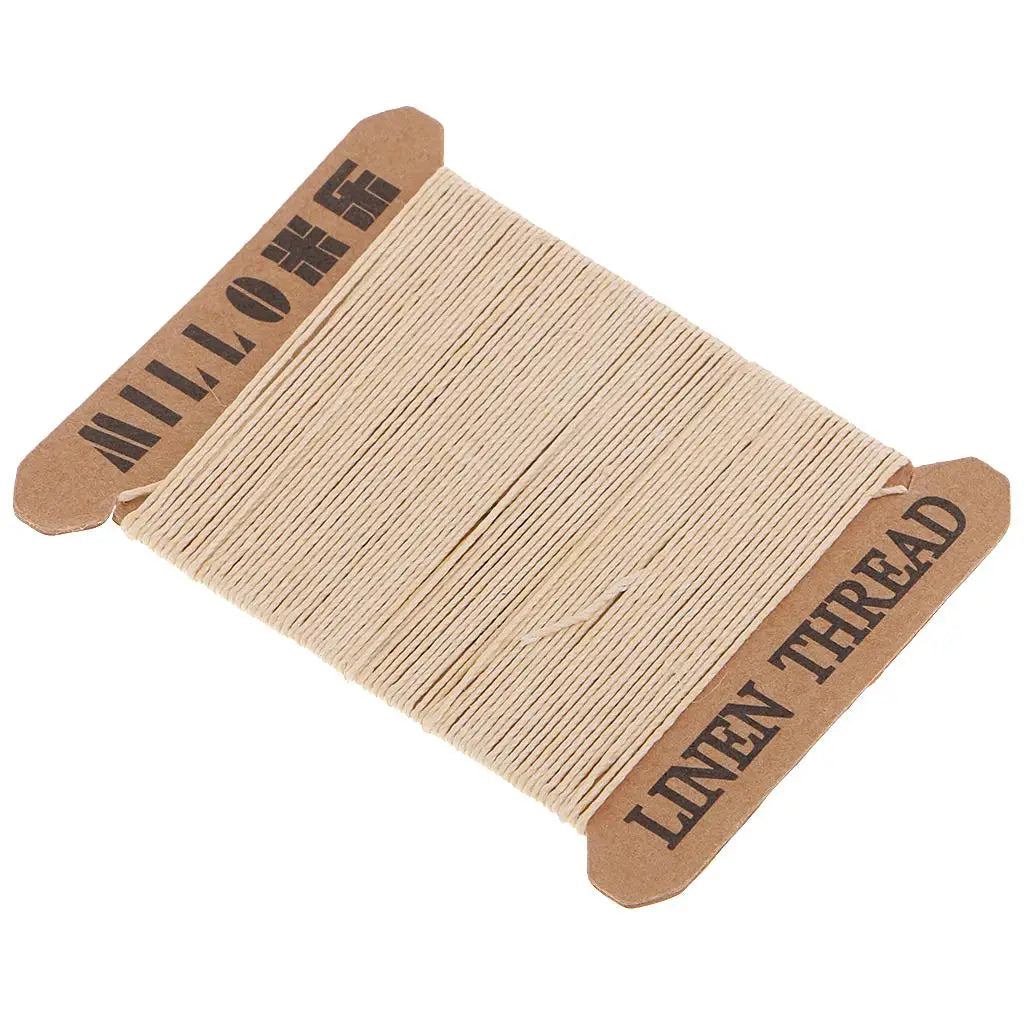Strong Waxed Linen Thread Round Cord – Leather & Craft Sewing
