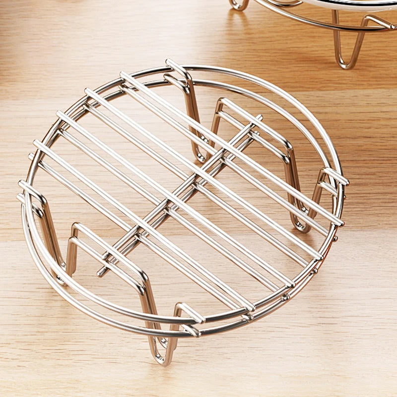 Stainless Steel Steamer Rack for Air Fryer, Pot & Wok