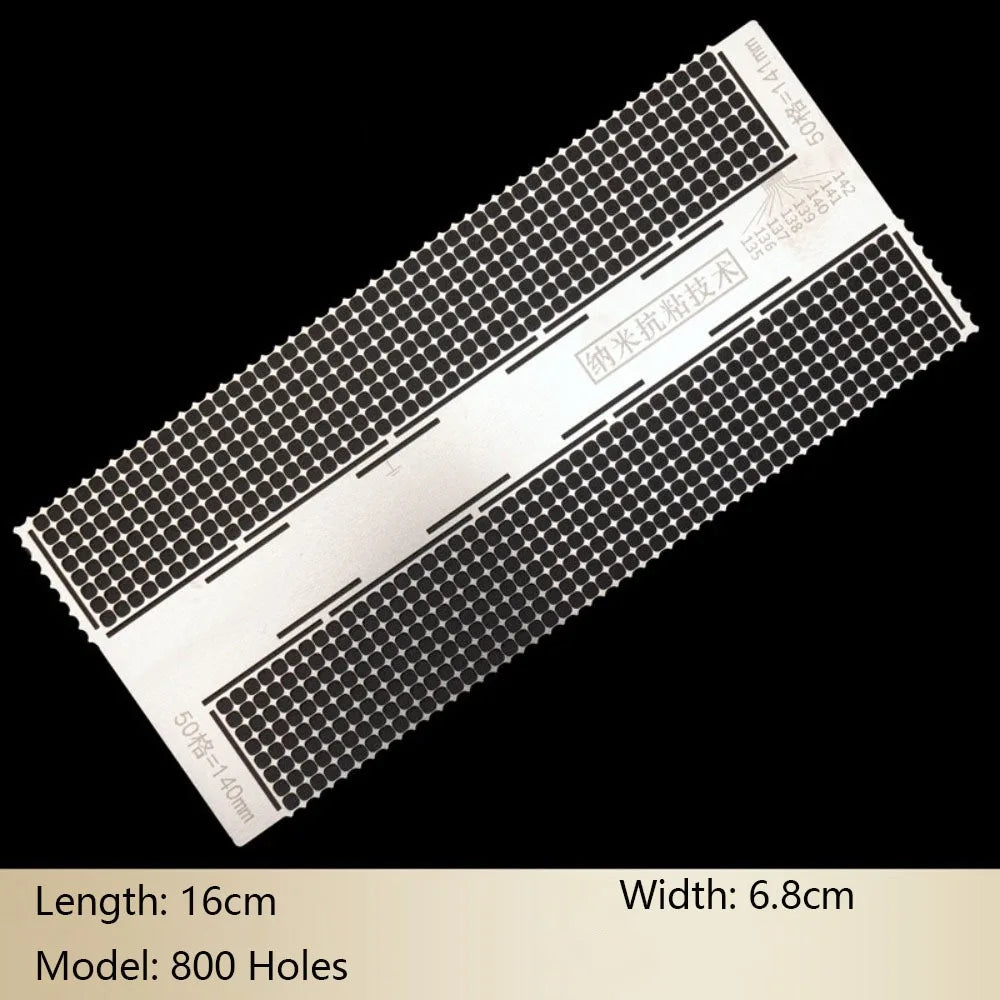 Stainless Steel Diamond Painting Cross Ruler | DIY Craft Tool