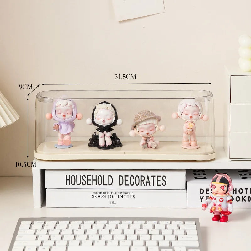Acrylic Wall-Mounted Display Cabinet for Collectible Figures