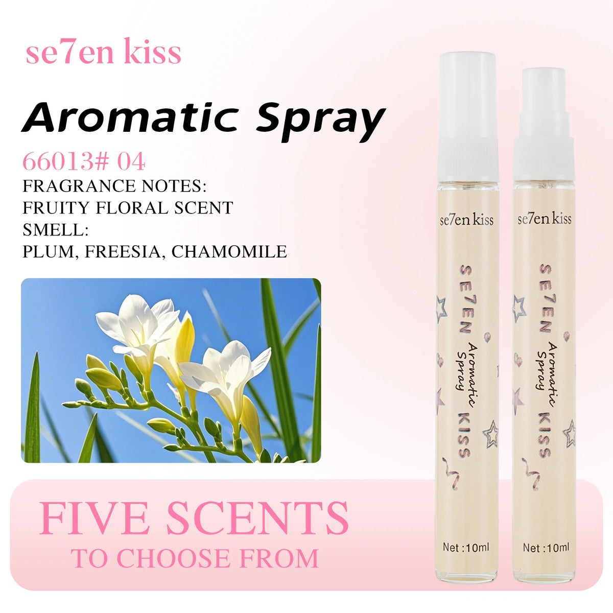 SAMMY Portable Perfume Sample – Fresh Woody Floral Fragrance