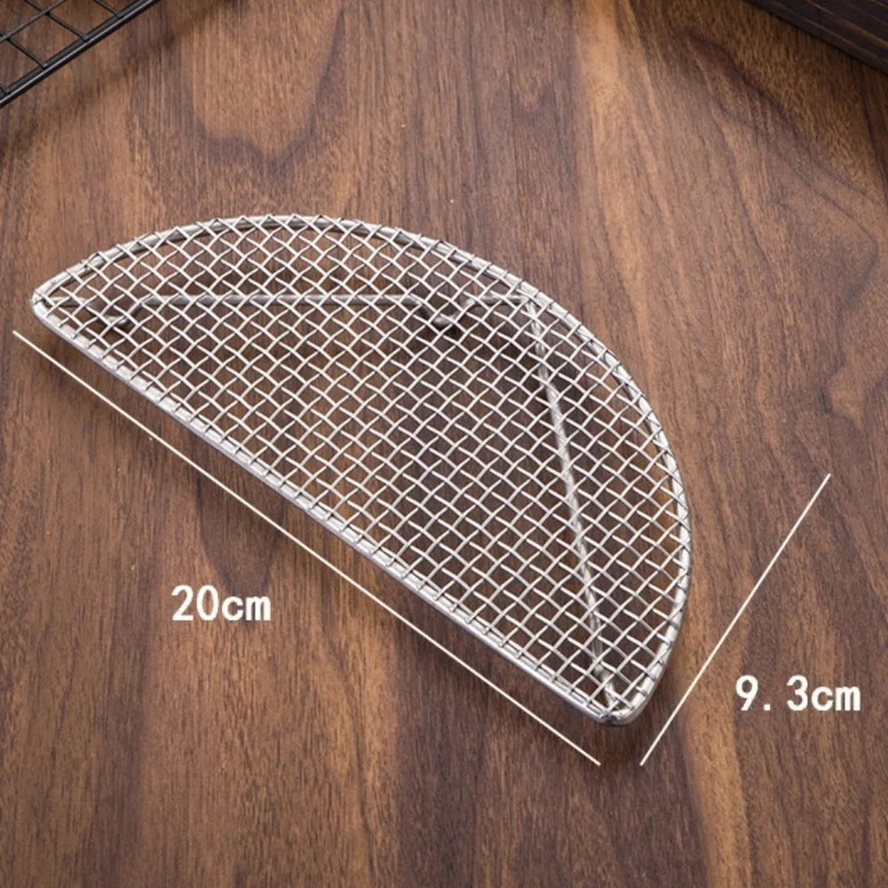 Stainless Steel Tempura Frying Net | Japanese BBQ Draining Rack