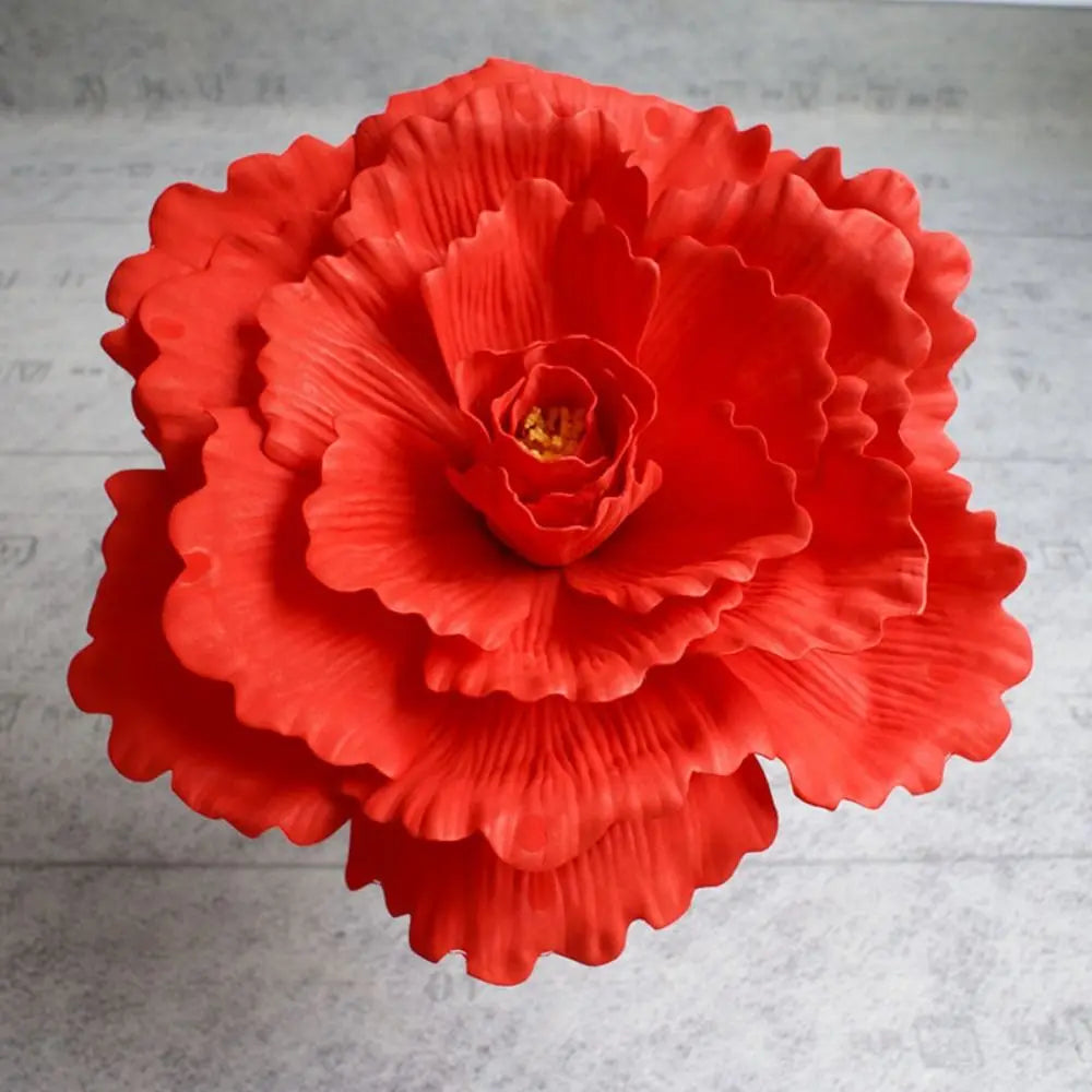 Giant PE Foam Silk Rose 30cm Artificial Flower | Wall Décor