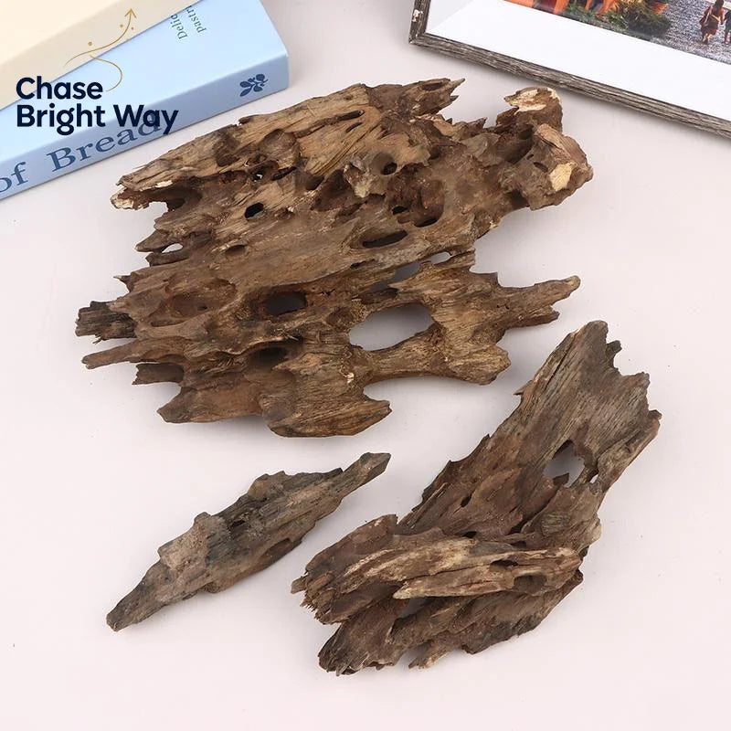 Shrimp Wood Driftwood Aquarium Decor – Natural Fish Tank Ornament