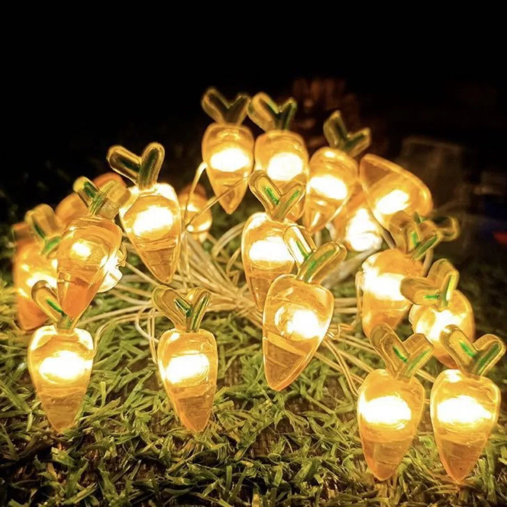 Easter LED String Lights – 2M 20 LED Bunny Fairy Light Garland