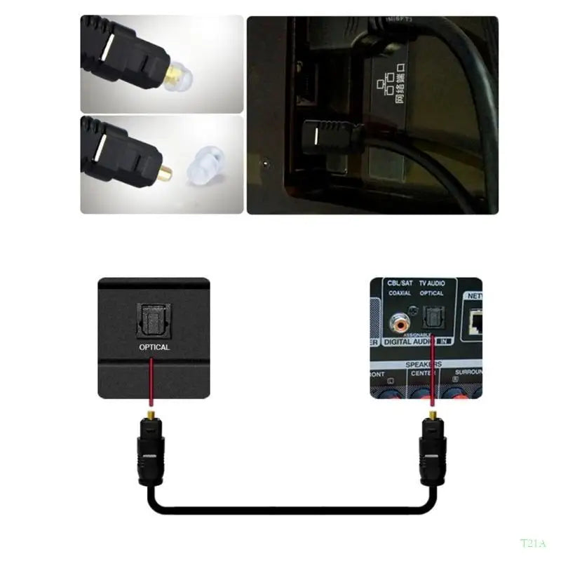 TOSLINK Optical Audio Cable | SPDIF Digital Fiber Cord