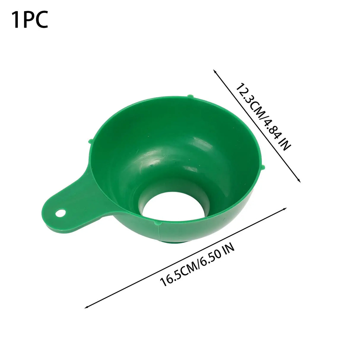 Wide-Mouth Foldable Plastic Car Funnel – Oil & Liquid Transfer