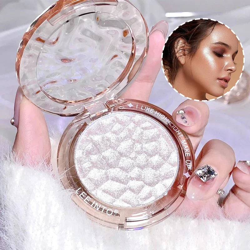 SAKSRAAR Glitter Highlight & Contour Palette | Long-Lasting Glow