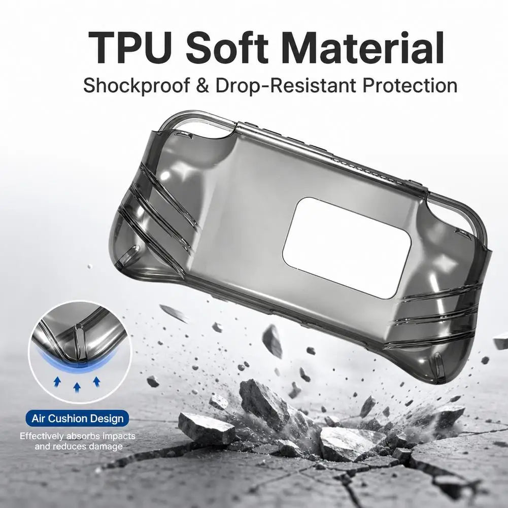 Retroid Pocket Nova Clear TPU Case – Slim Shockproof Cover