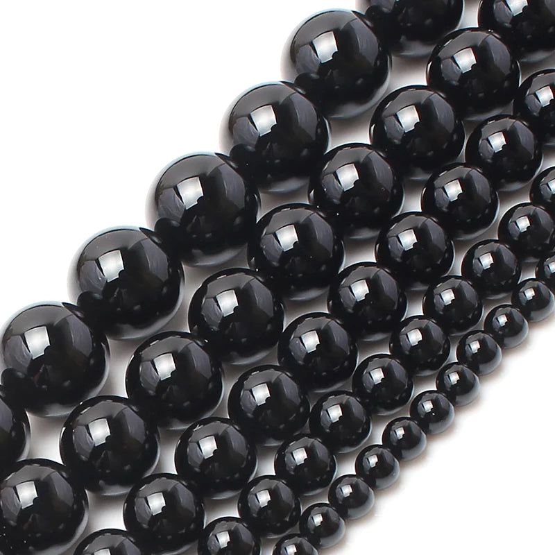 Yooperlite Fire Sodalite Round Stone Beads – 15" Jewelry Strand