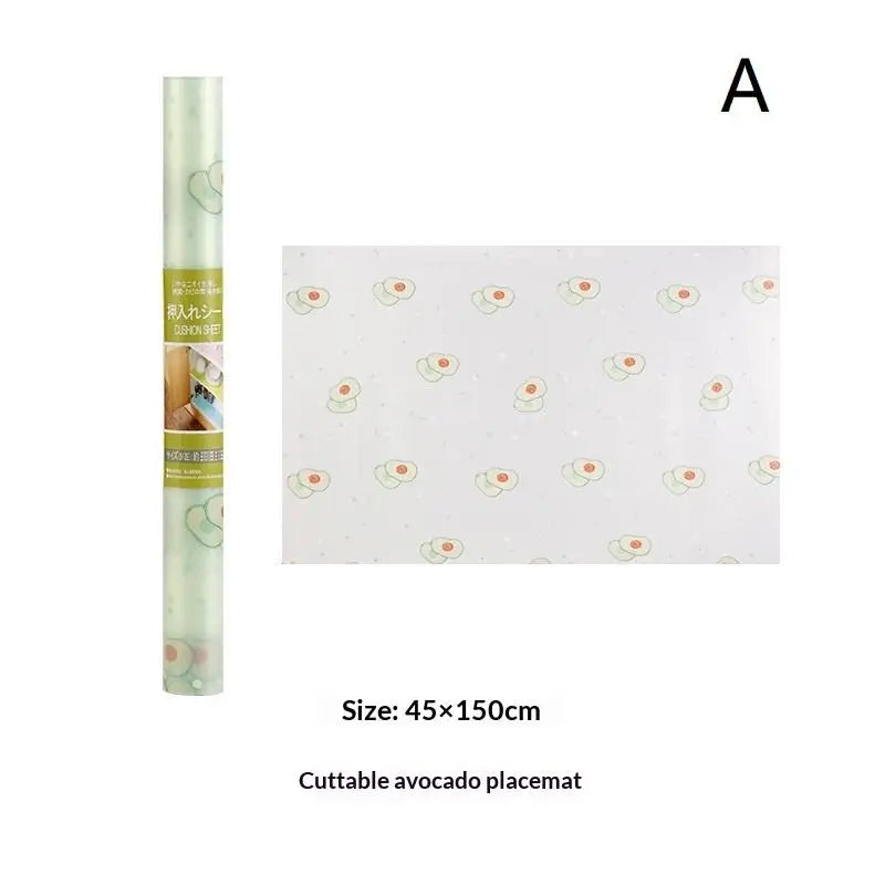 Waterproof EVA Shelf Liner – Non-Slip Fridge & Cabinet Mat Roll