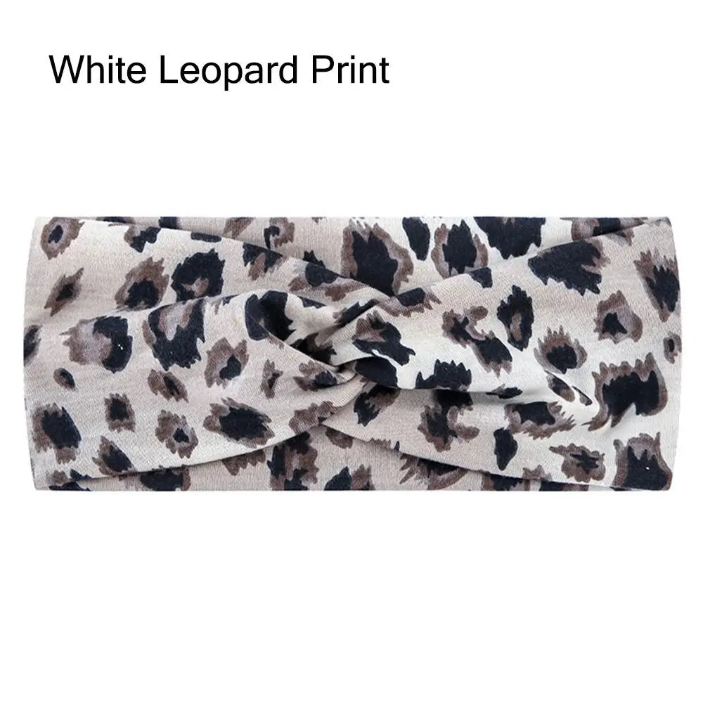 Women's Stretchy Twisted Headband – Non-Slip Yoga Sport Wrap