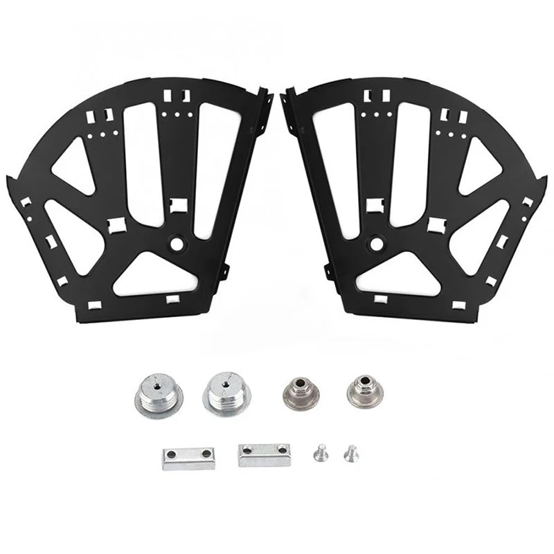 Steel Shoe Cabinet Flip Hinges 2-Pack | Rack Shelf Hardware