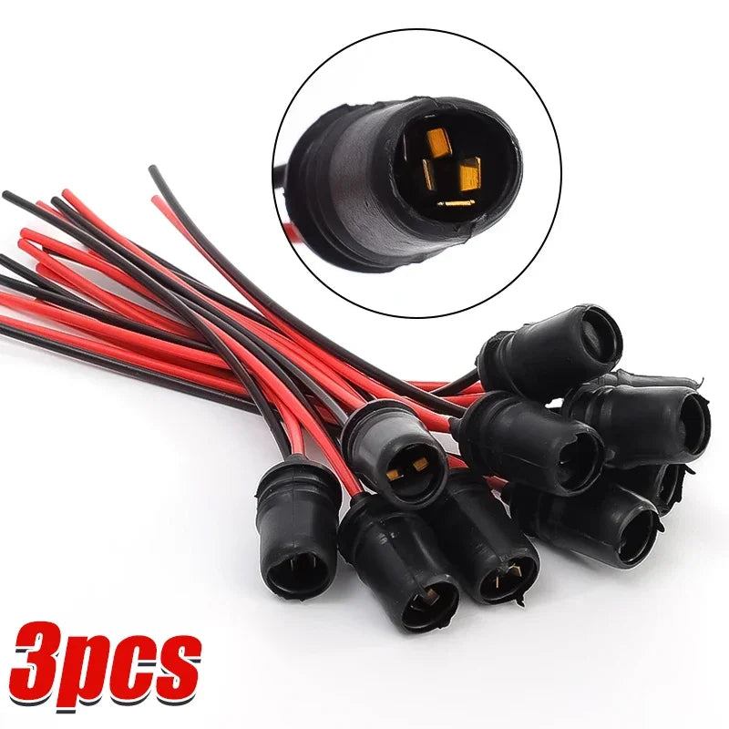 T10 W5W Wedge Bulb Socket Connector – LED Lamp Holder