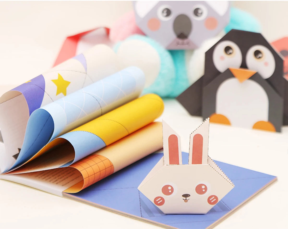 Origami Kit for Kids – 30 Sheets & Guiding Book | DIY Crafts