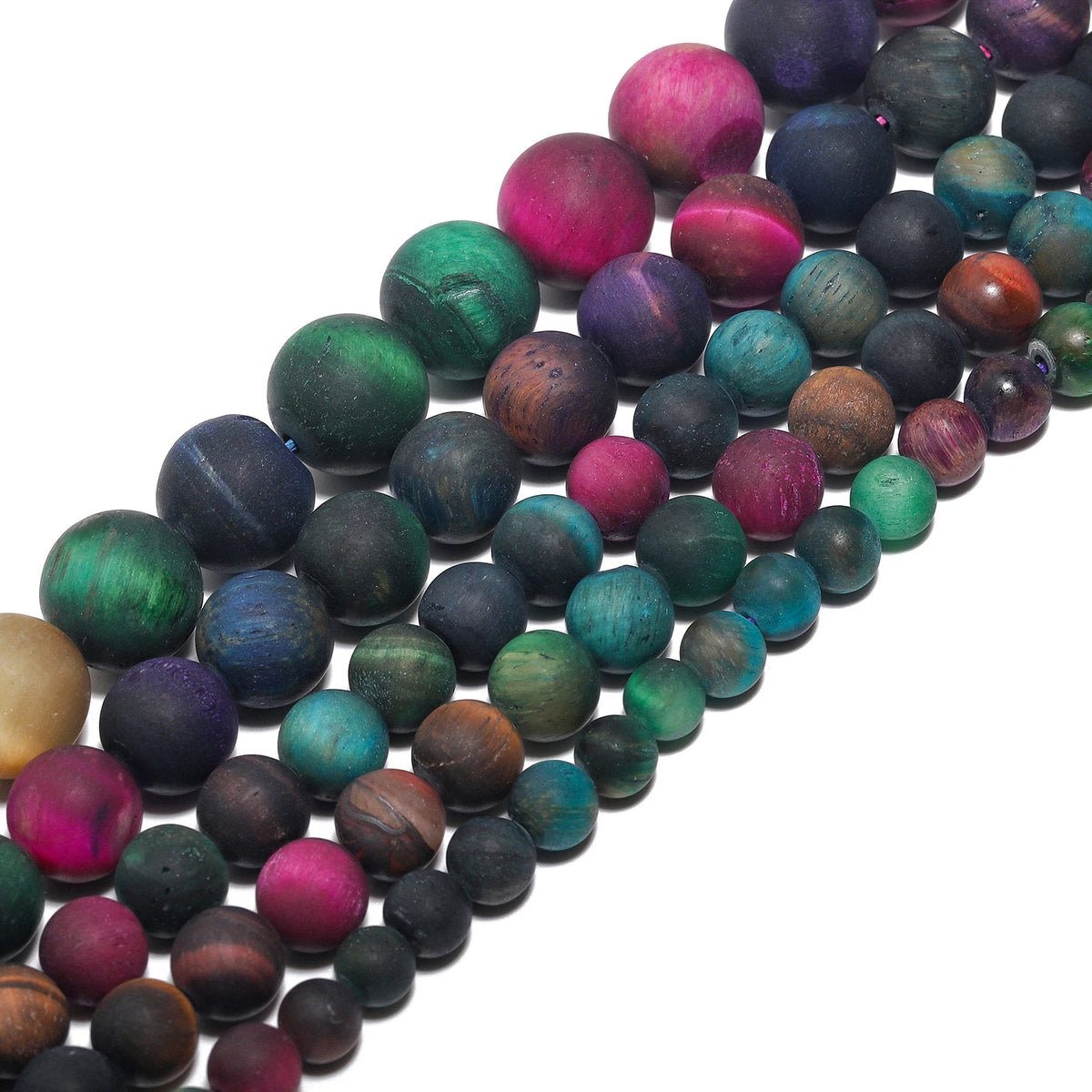 Tiger Eye Stone Beads 6/8/10mm Round Loose Spacer DIY Jewelry