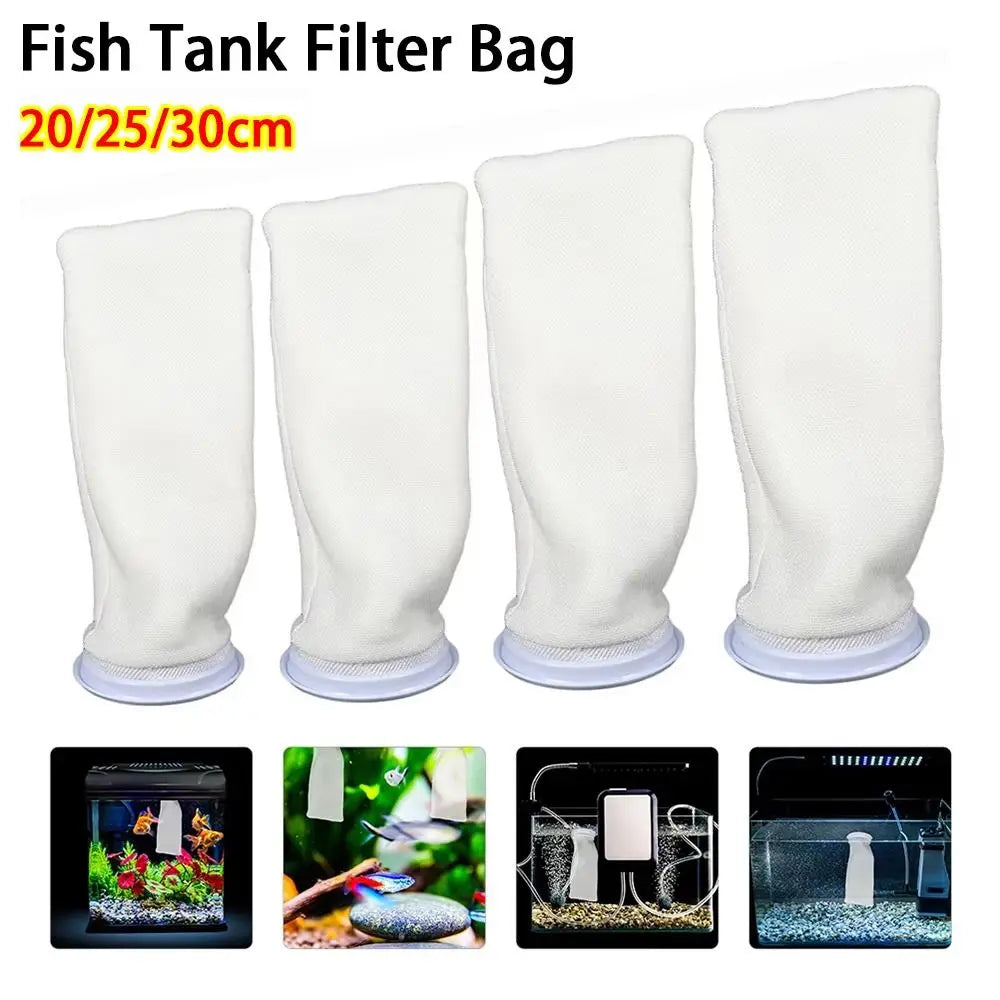 Reusable Aquarium Filter Bag with Frame – Dry & Wet Separation